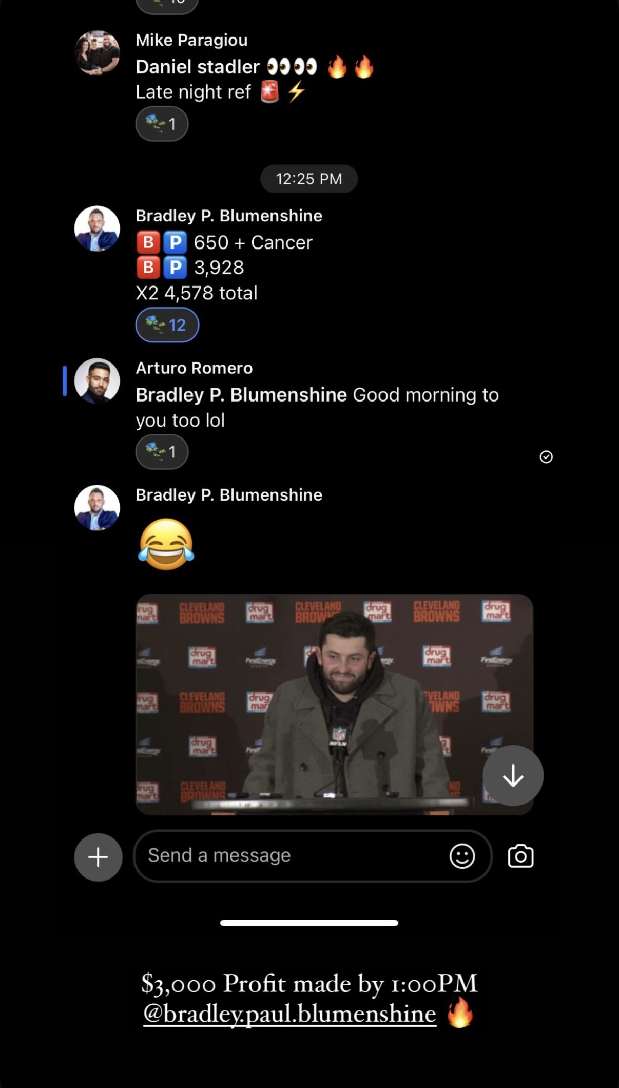 Agent results