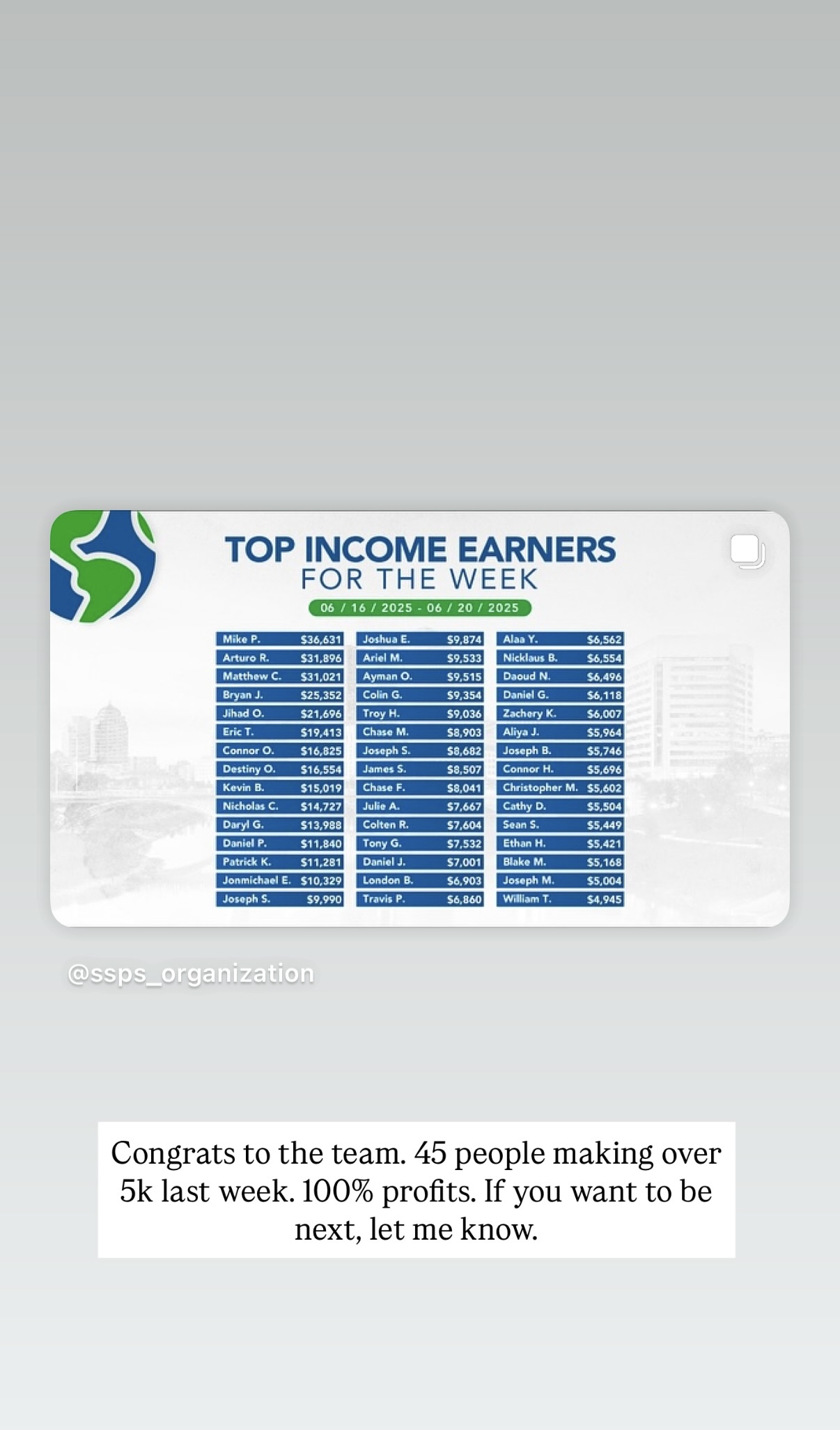 Agent income proof